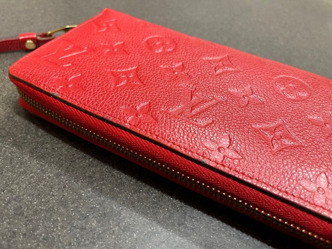 【専用】ルイヴィトン モノグラム アンプラント 長財布 ジッピーウォレット 赤