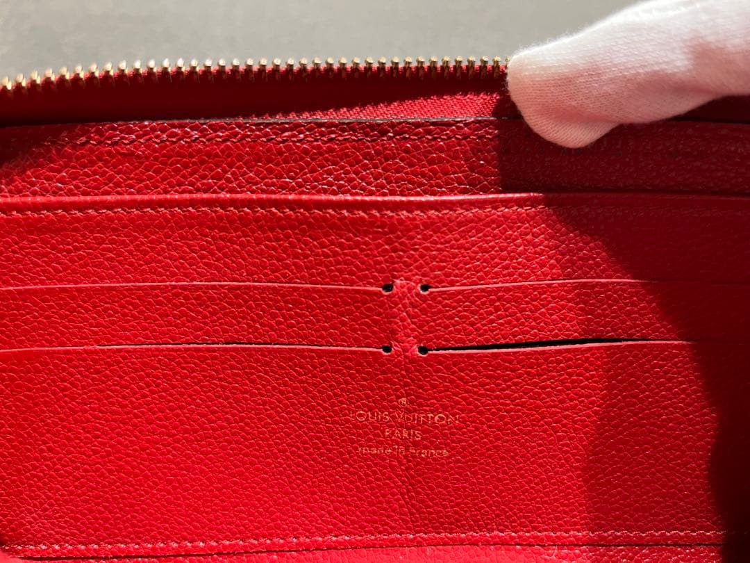 【専用】ルイヴィトン モノグラム アンプラント 長財布 ジッピーウォレット 赤