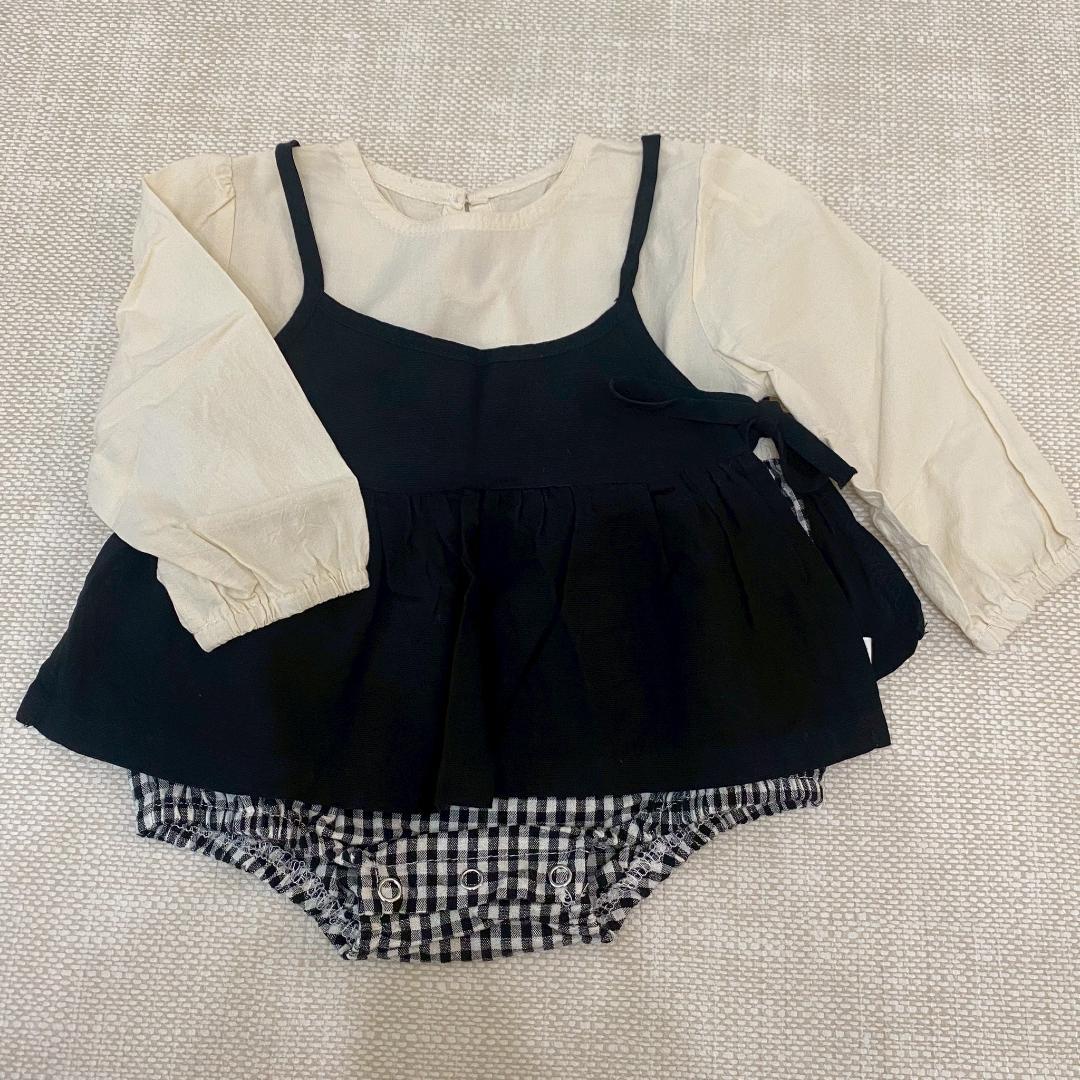 【美品】まとめ売りセット ロンパース 70〜73 女の子 長袖