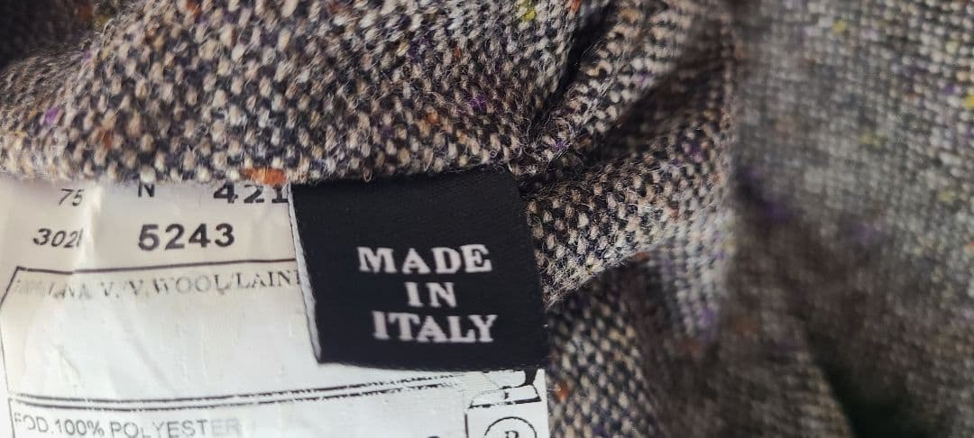 ルビアム/L.B.M1911　ツイードジャケット　極美品