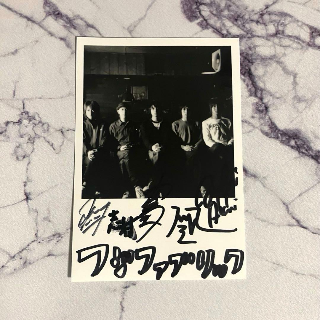 マ*ン様 フジファブリック　5人時代　直筆サイン入り写真