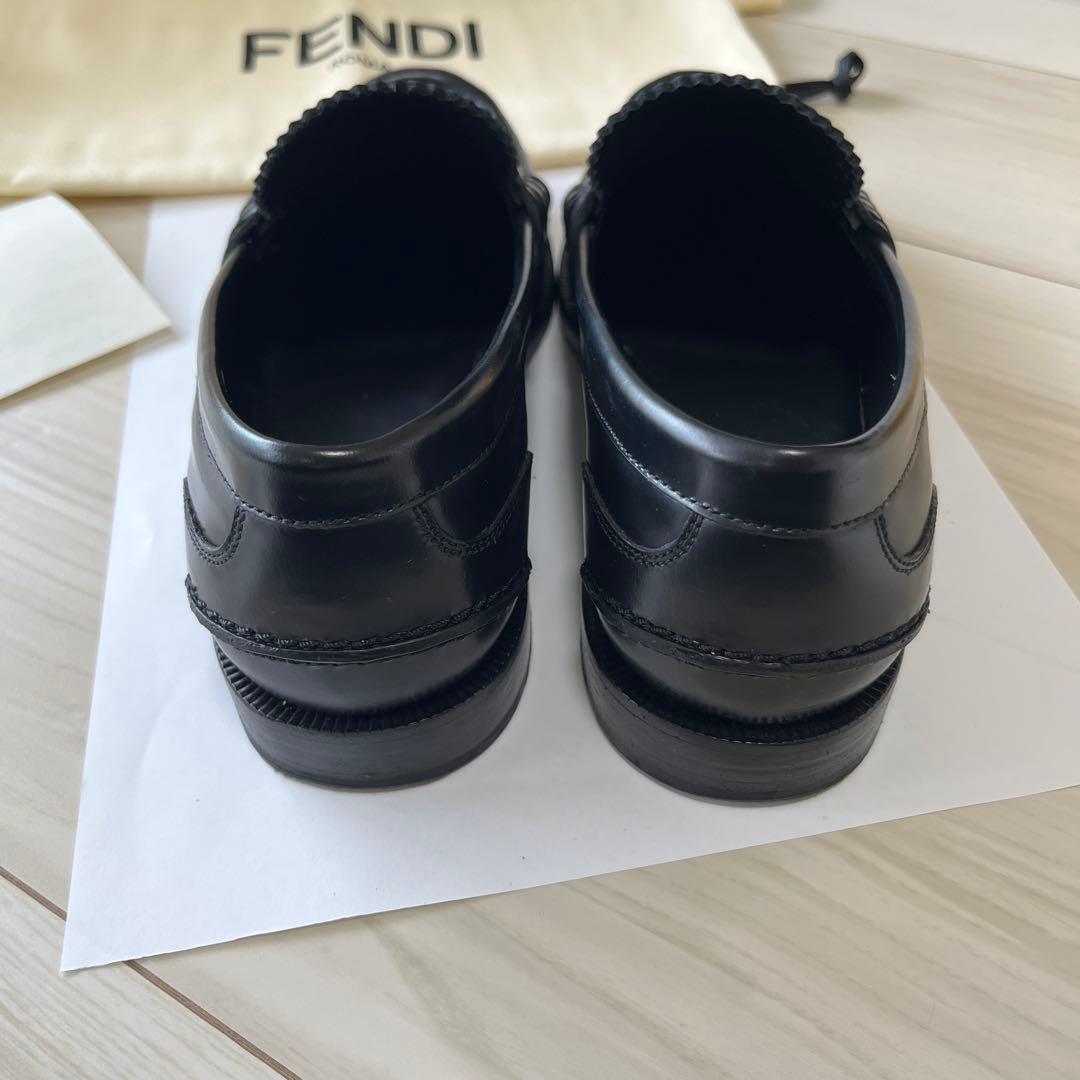 【レシート付】フェンディオーロック★ローファーゴールドサイズ35★22.5センチ