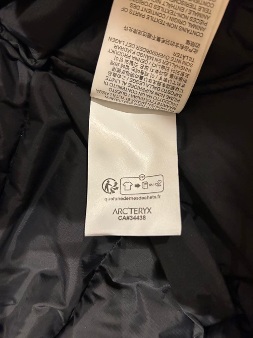 Arc'teryxソリウム ダウンジャケット