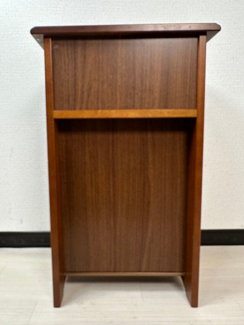 カリモク コロニアル マガジンラック サイドテーブル 飾り棚 花台 ※i4-2※