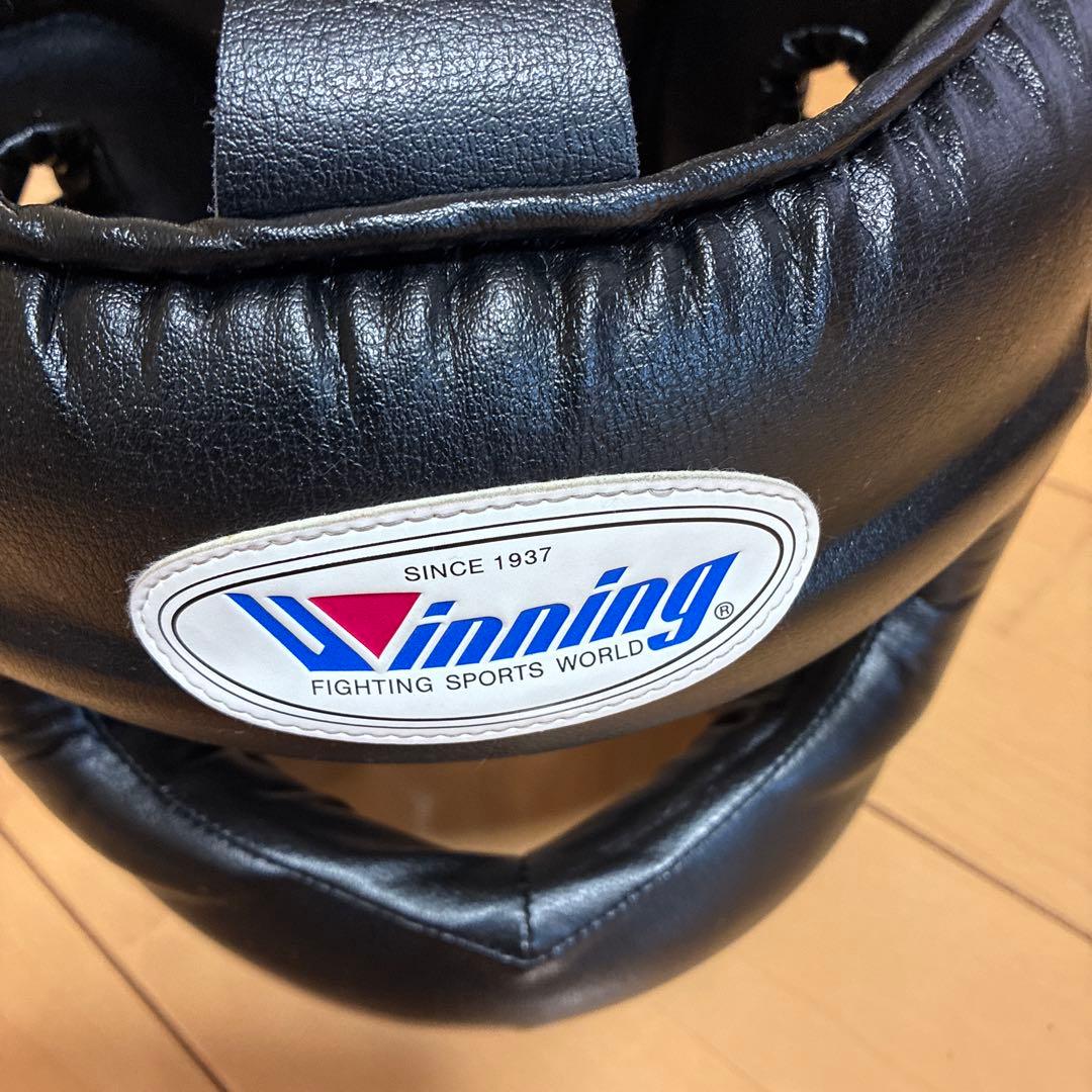 Winning ヘッドギア ブラック サイズＬ