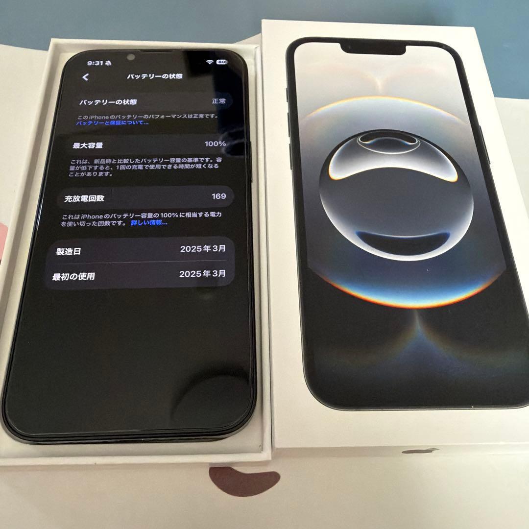 iPhone16e 美品128GB バッテリー100%