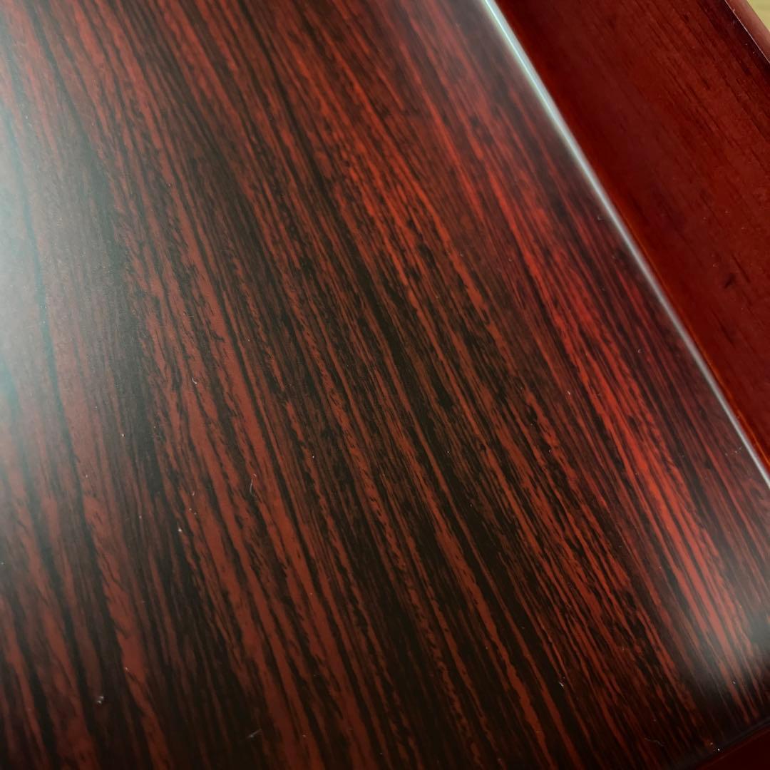 新品【未使用!! 保管品】紫檀 紫丹 シタン 文箱 蓋付き 小物入れ 手紙入れ