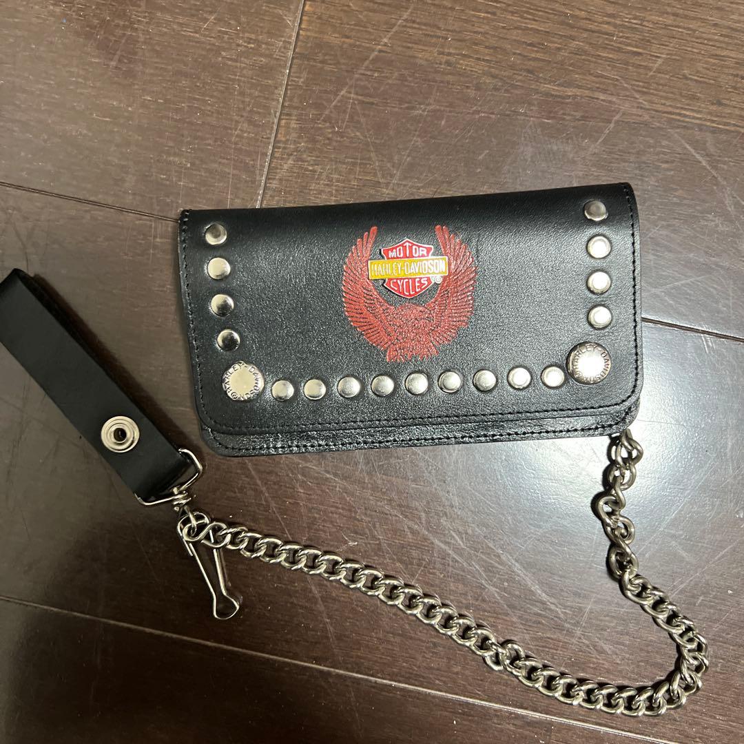 Harley-Davidson ブラックウォレットチェーン