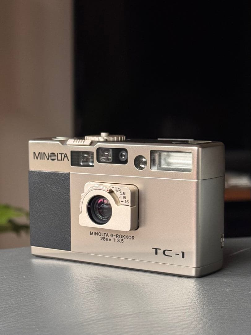 【美品】ミノルタ MINOLTA TC-1 コンパクトフィルムカメラ