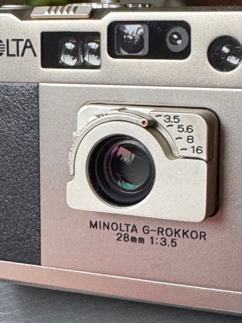 【美品】ミノルタ MINOLTA TC-1 コンパクトフィルムカメラ