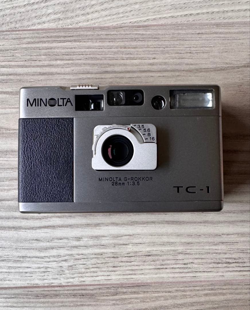 【美品】ミノルタ MINOLTA TC-1 コンパクトフィルムカメラ