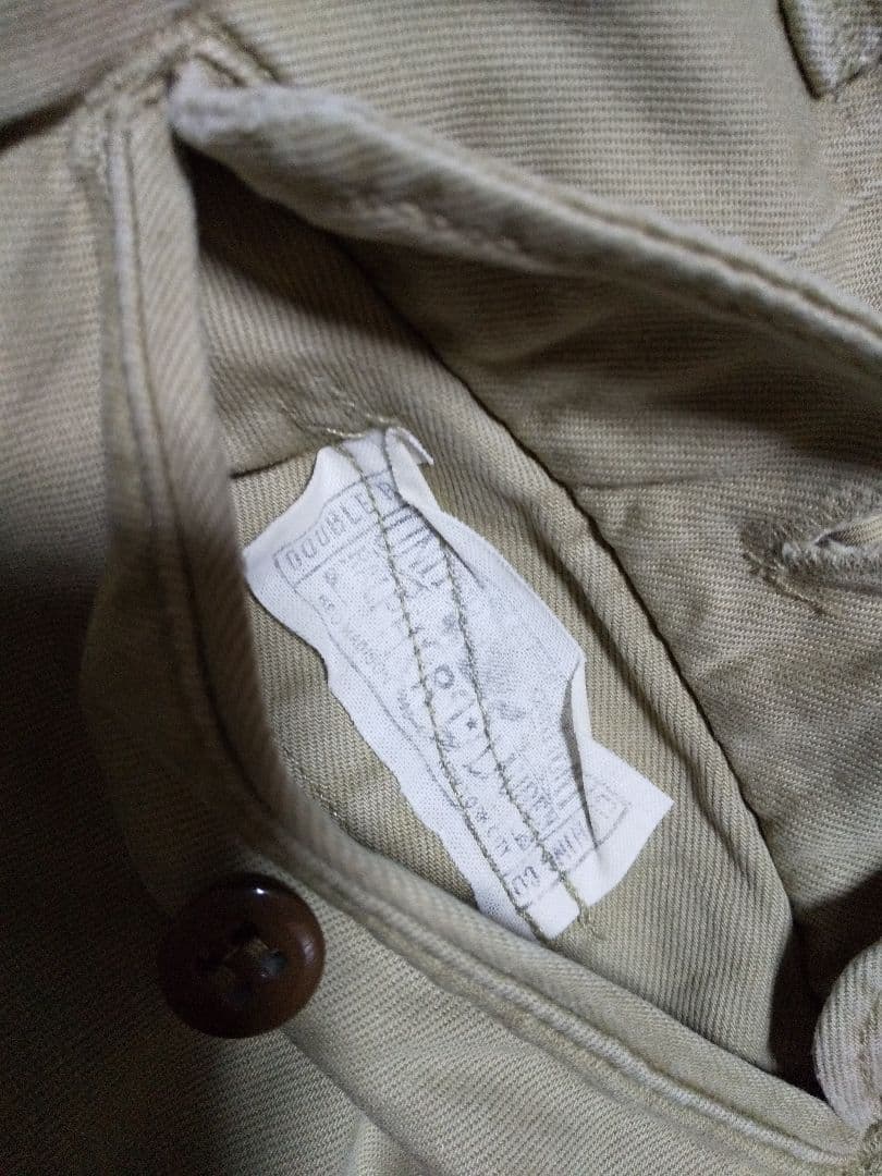 RRL ダブルアールエル トラウザーズ チノパンツ W29×30 ベージュカーキ