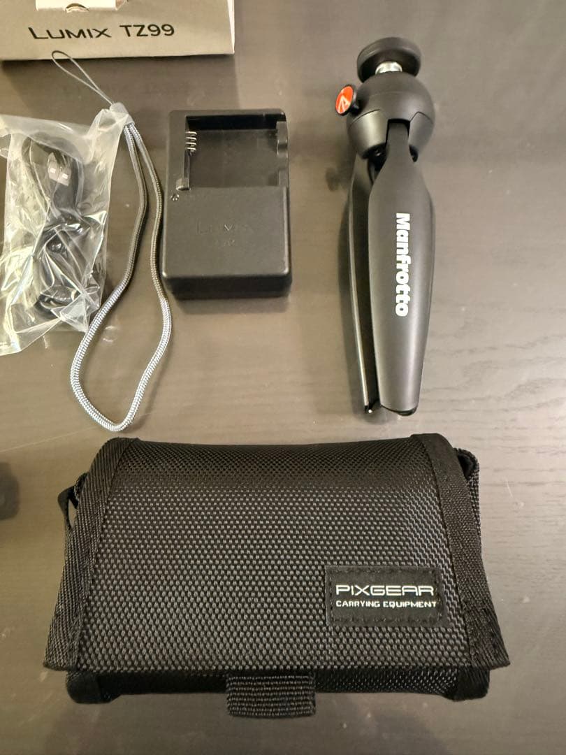 豪華セット　LUMIX TZ99 マンフロットミニ三脚他