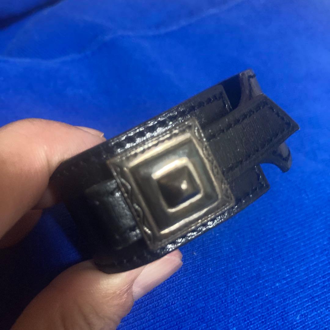 最終値下げ！エルメス　革ブレスバングル