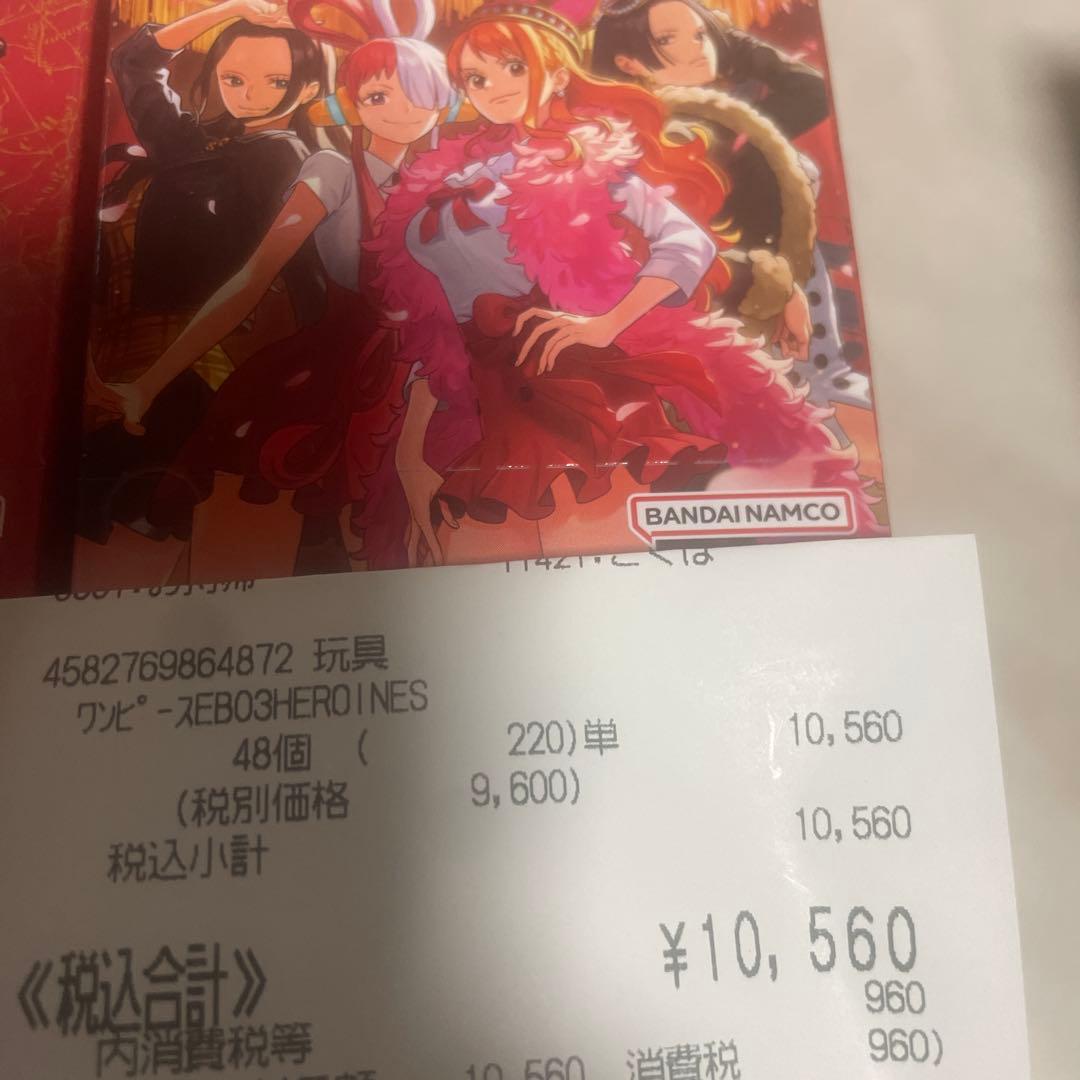 ワンピースカード未開封BOX 受け継がれる意思　ヒロインズエディション