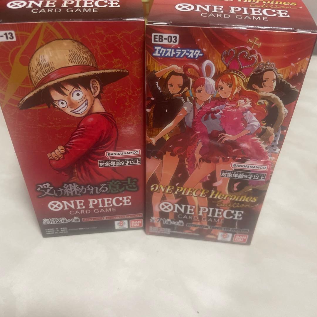 ワンピースカード未開封BOX 受け継がれる意思　ヒロインズエディション