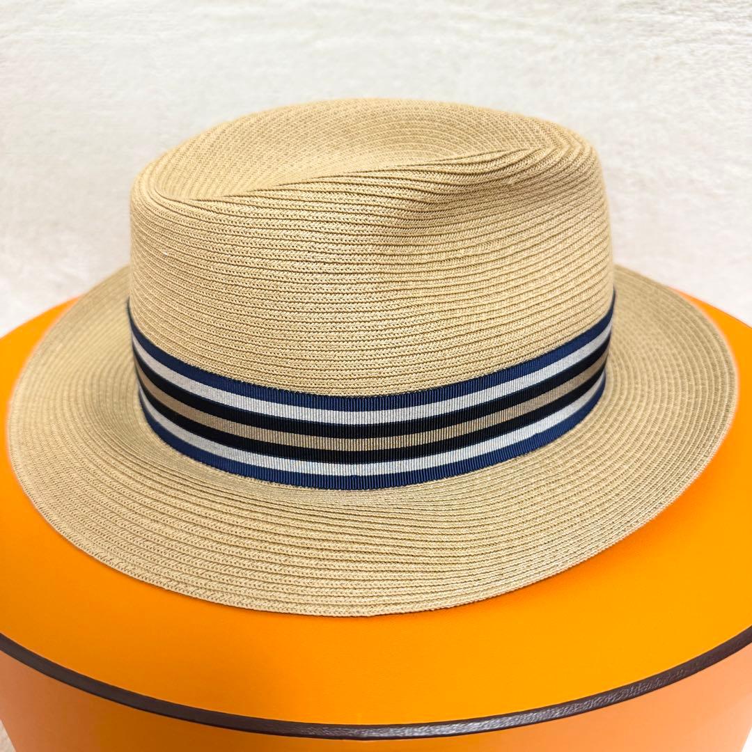 【未使用品】HERMES エルメス 麦わら帽子 ハット ペーパー 正規品