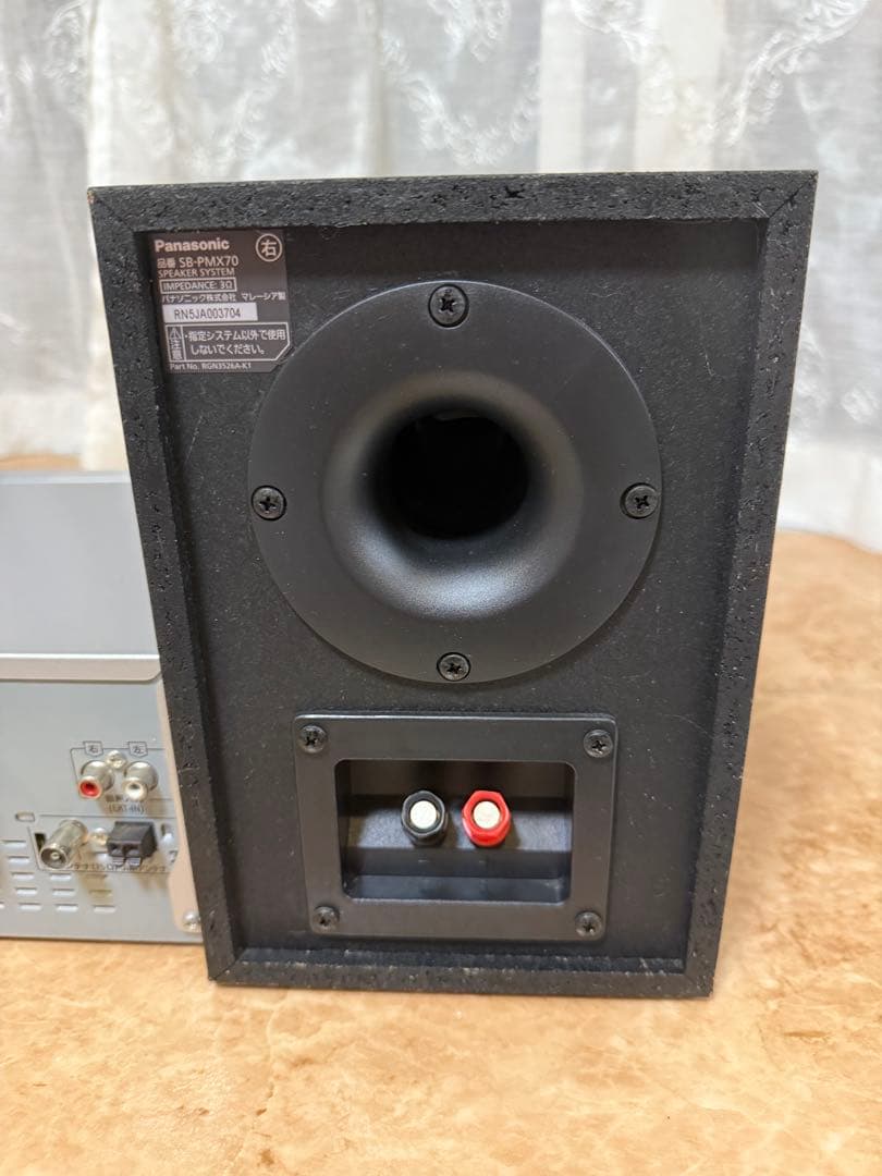 ★美品★Panasonic CDステレオシステム シルバー&ブラック 音響良好