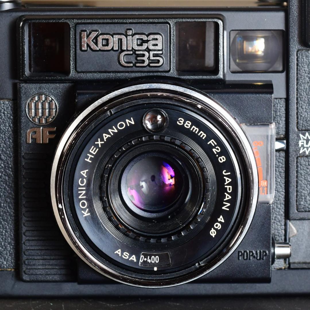 分解清掃済み! Konica C35 AF 初期動作保証☆