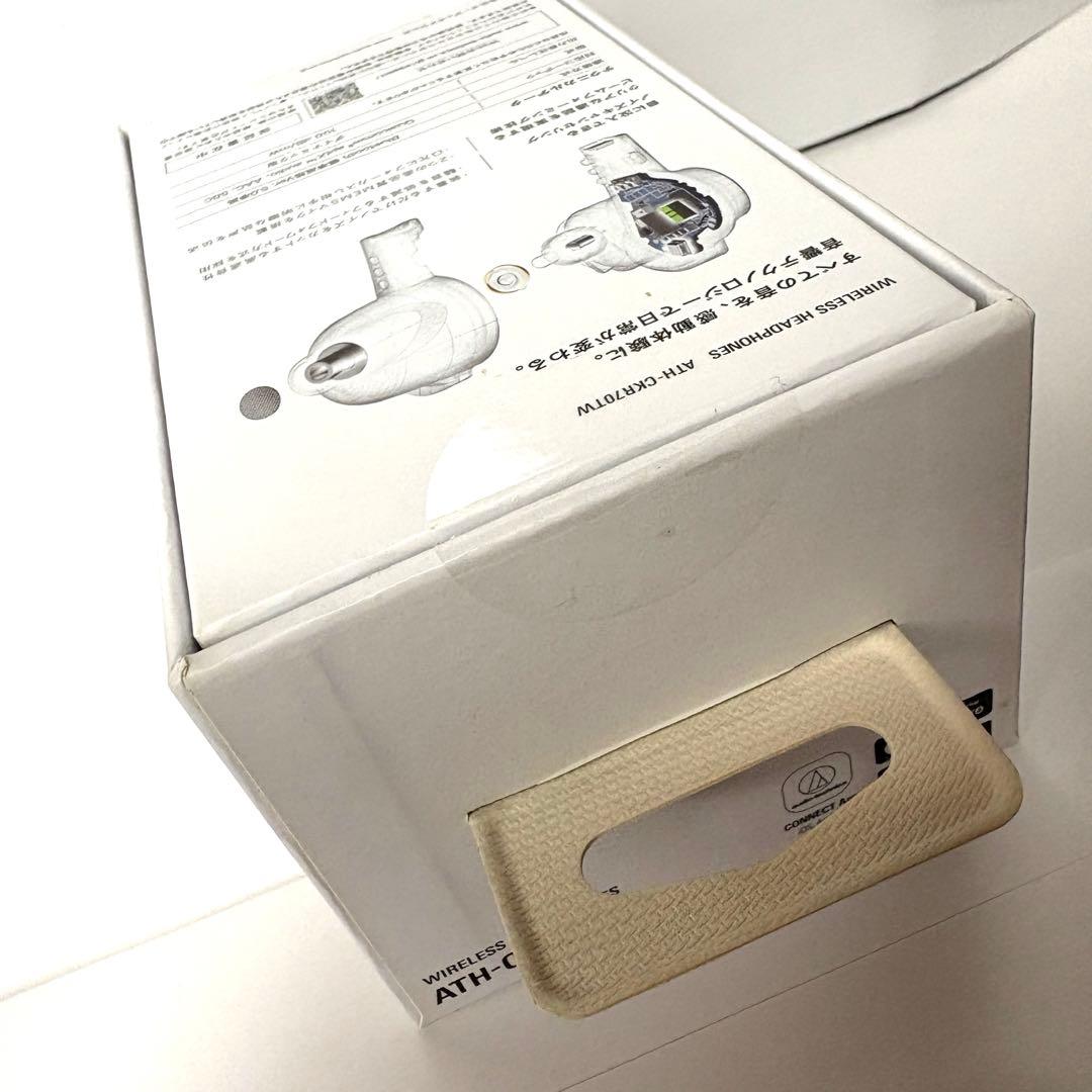 『新品未開封未使用」audio−technicaATH-CKR70TWBLACK