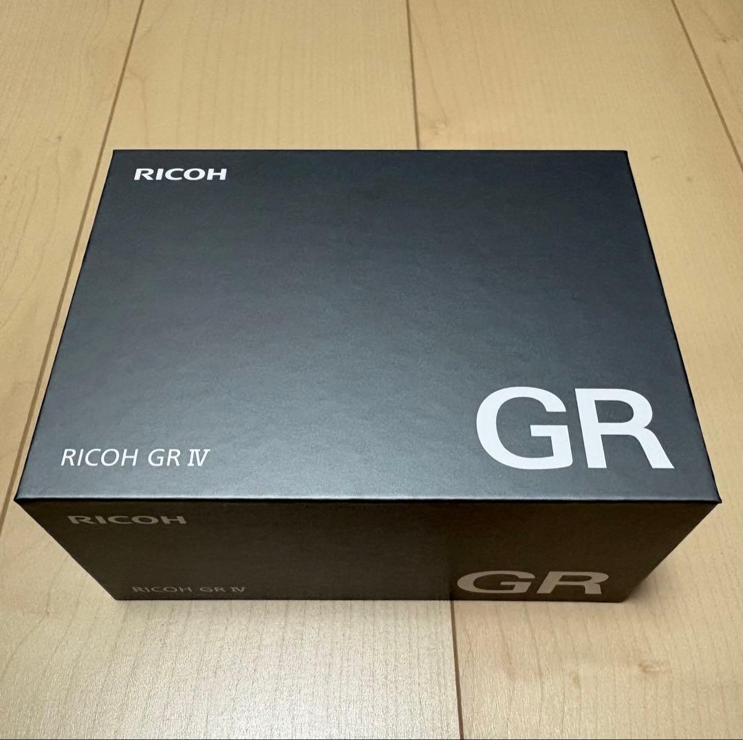 新品未使用 RICOH GR IV 保証書あり