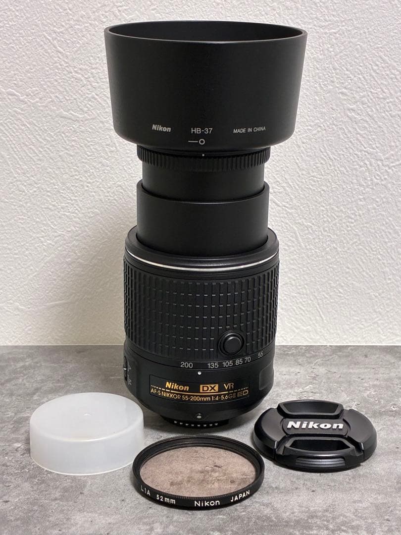 ⭐️美品⭐️Nikon 55-200mm f4-5.6G ED VR II望遠レンズ