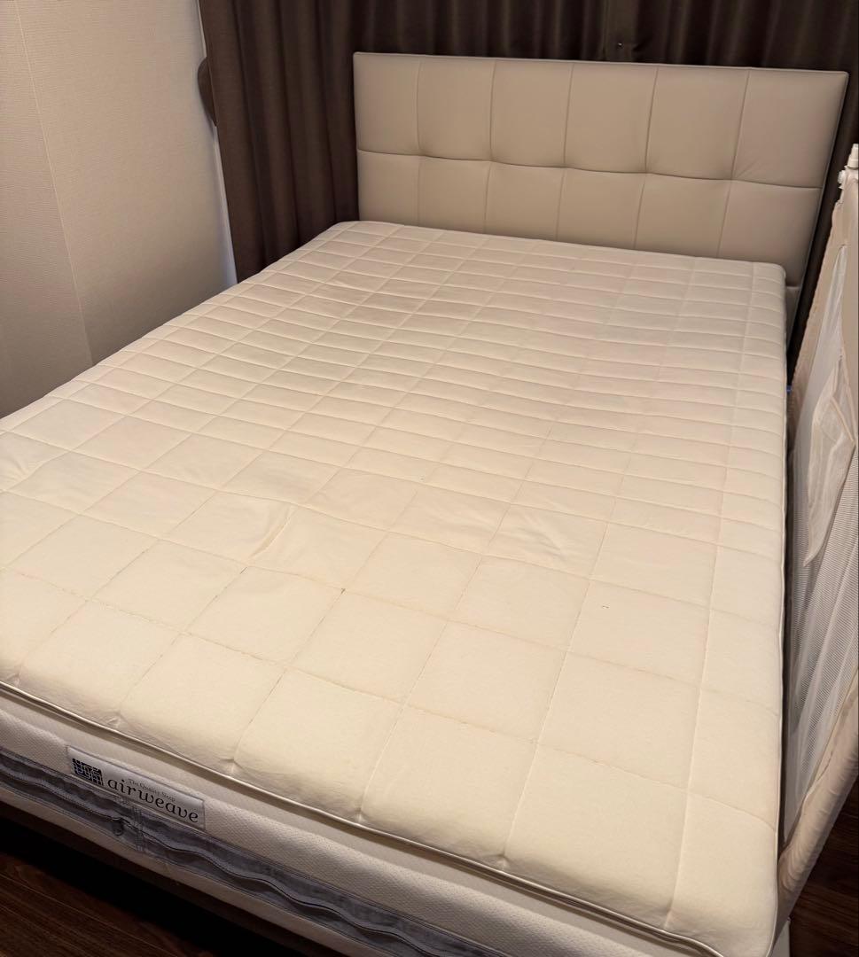 美品 ダブルサイズ エアウィーブマットレス·˖✶