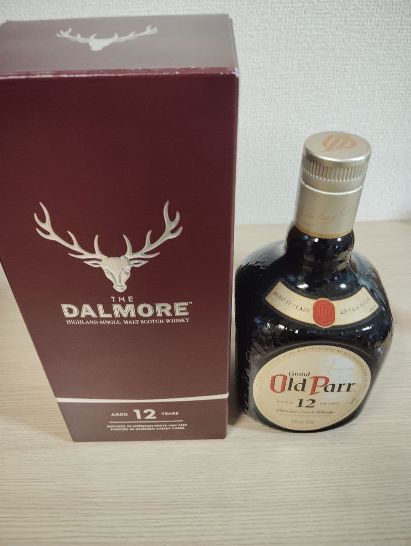 最終値下げ　ダルモア 12年 & オールドパー12年 セット