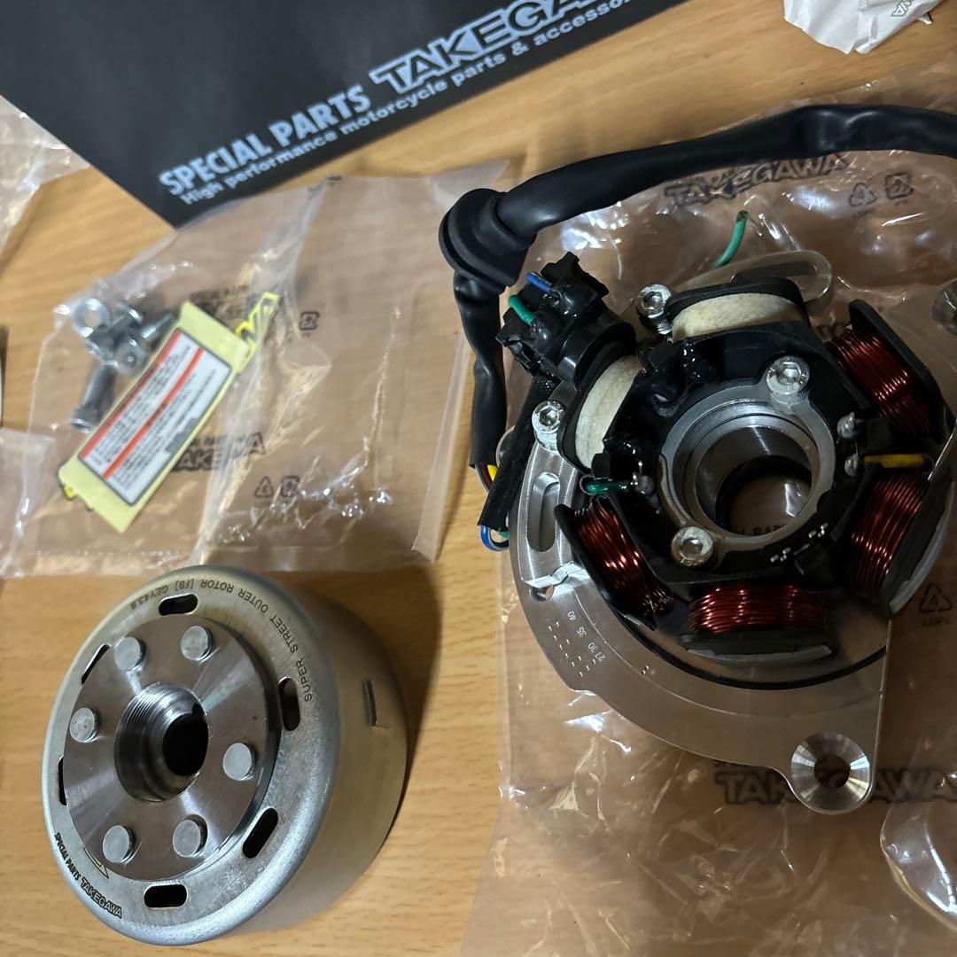 タケガワ　スーパーストリート　アウターローターキット　エイプ100 xr100