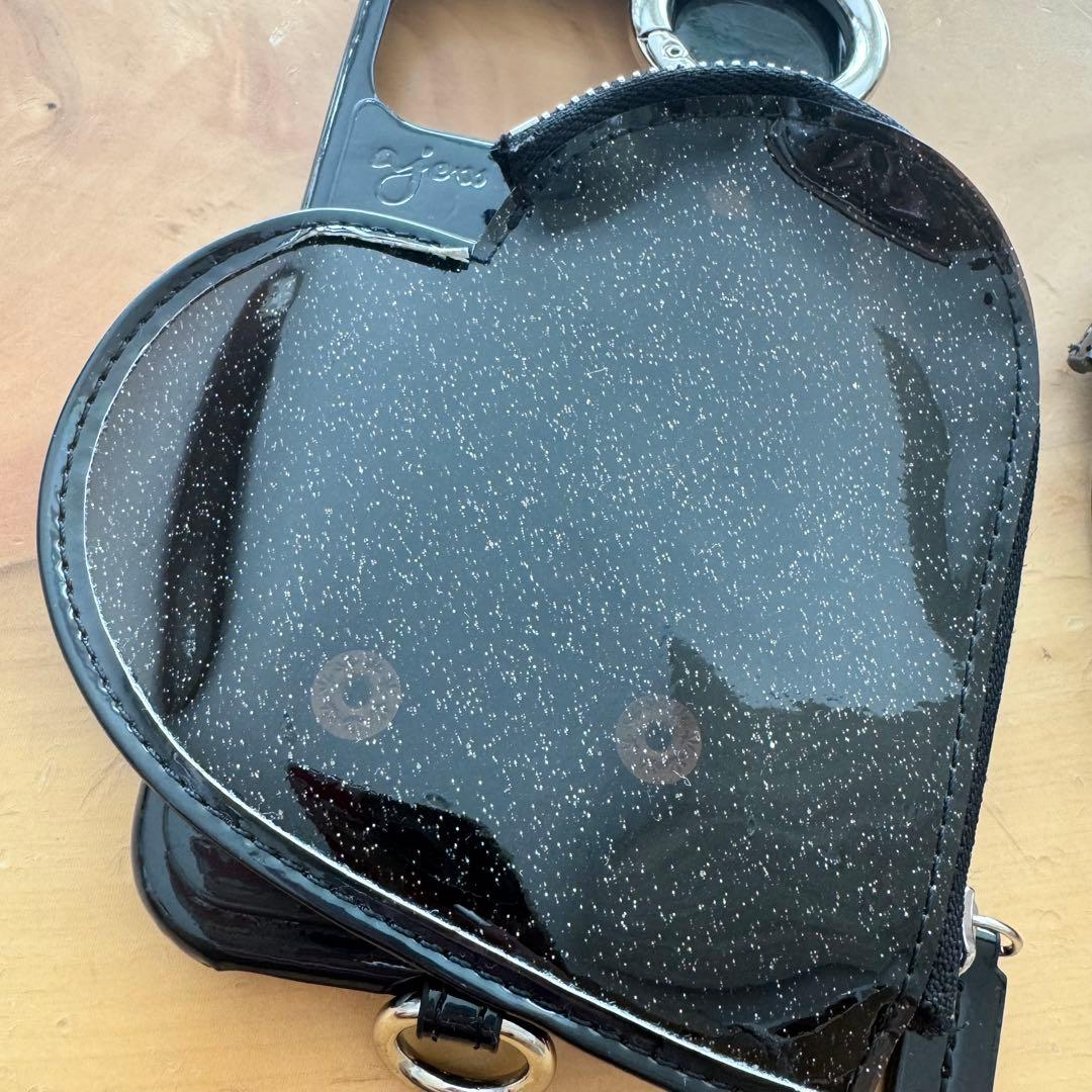 ajew エジュー　heart planet pocket case