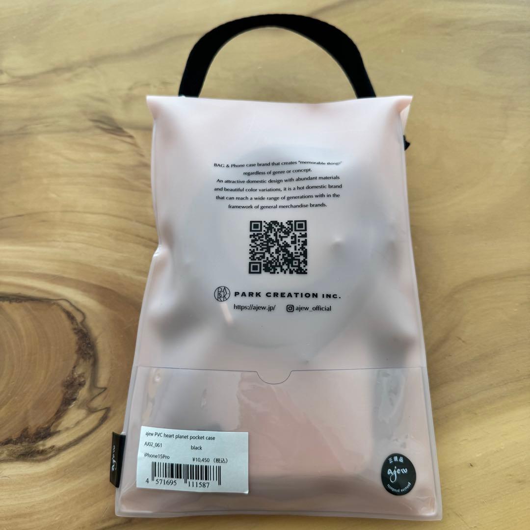 ajew エジュー　heart planet pocket case