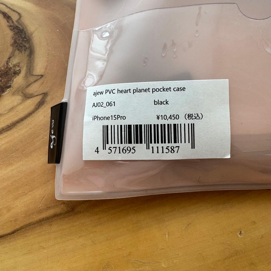 ajew エジュー　heart planet pocket case