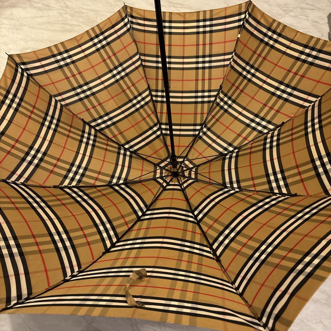 未使用級　Burberry LONDON バーバリーノバチェック　折りたたみ傘