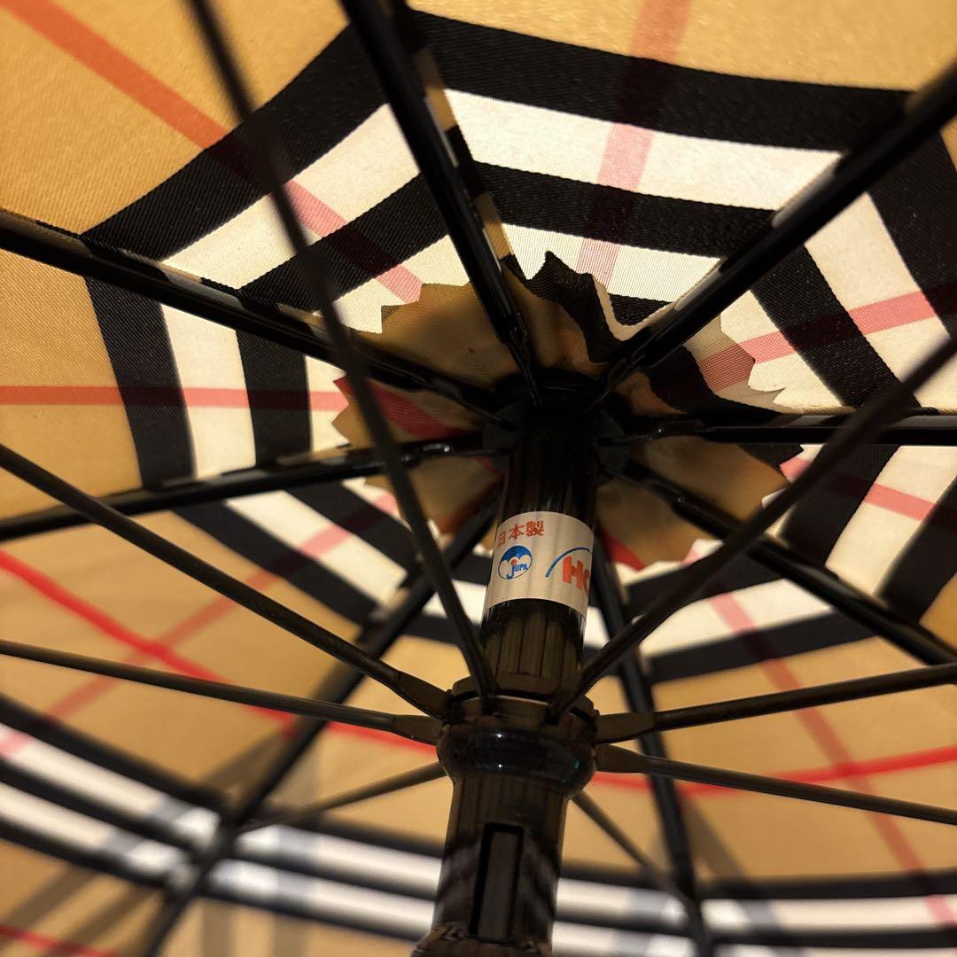 未使用級　Burberry LONDON バーバリーノバチェック　折りたたみ傘