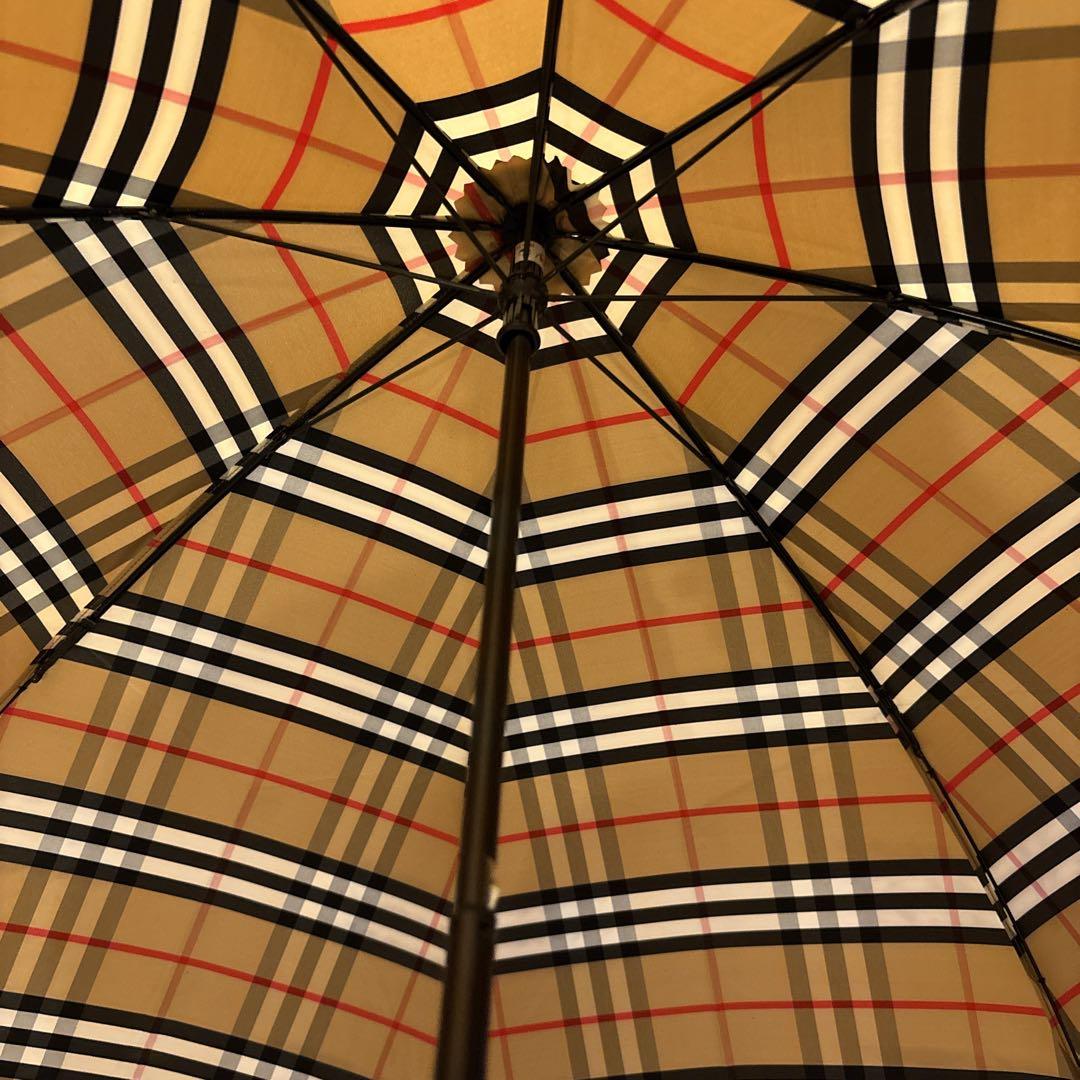 未使用級　Burberry LONDON バーバリーノバチェック　折りたたみ傘
