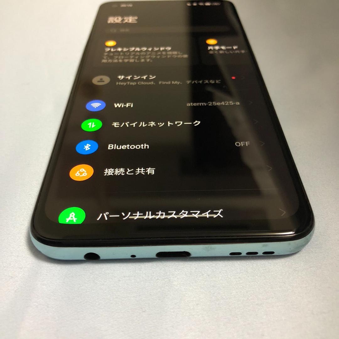 OPPO Reno5A SIMフリー CPH2199 eSIMデュアルSIM対応
