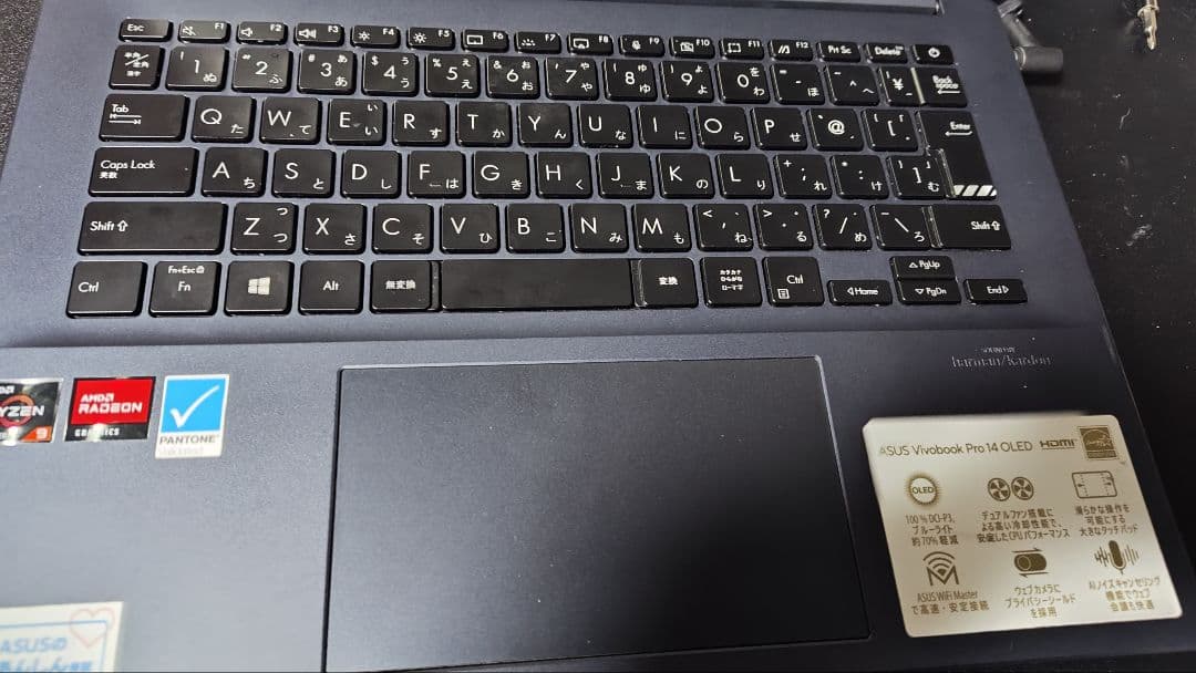 Windowsノート本体 ASUS VivoBook Pro 14 ryzen9 ram16 ssd516