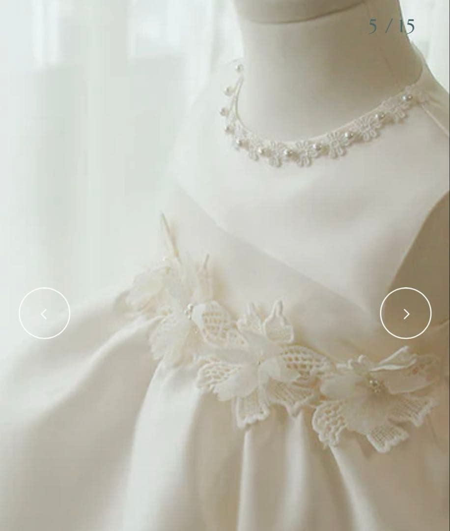 ✴︎美品✴︎ DRESCCO ベビードレス&ボレロ 80cm(2号)ホワイト