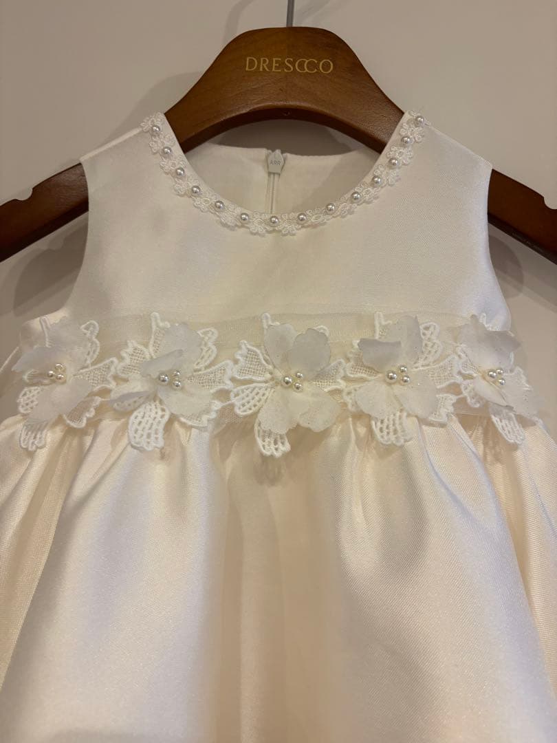 ✴︎美品✴︎ DRESCCO ベビードレス&ボレロ 80cm(2号)ホワイト