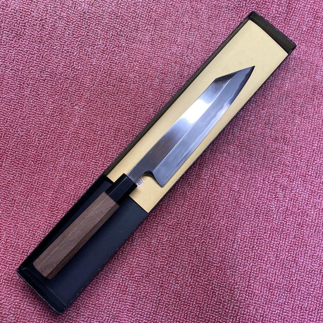 白ニ鋼　切付型特製万能和包丁　180㎜ 6寸