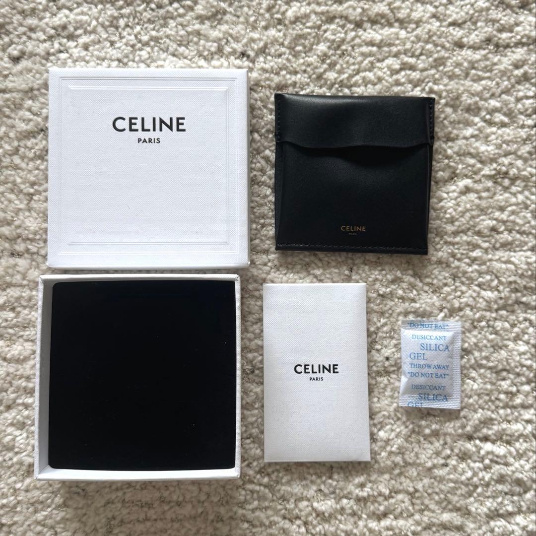 CELINE ノット スモールフープ ピアス　片耳