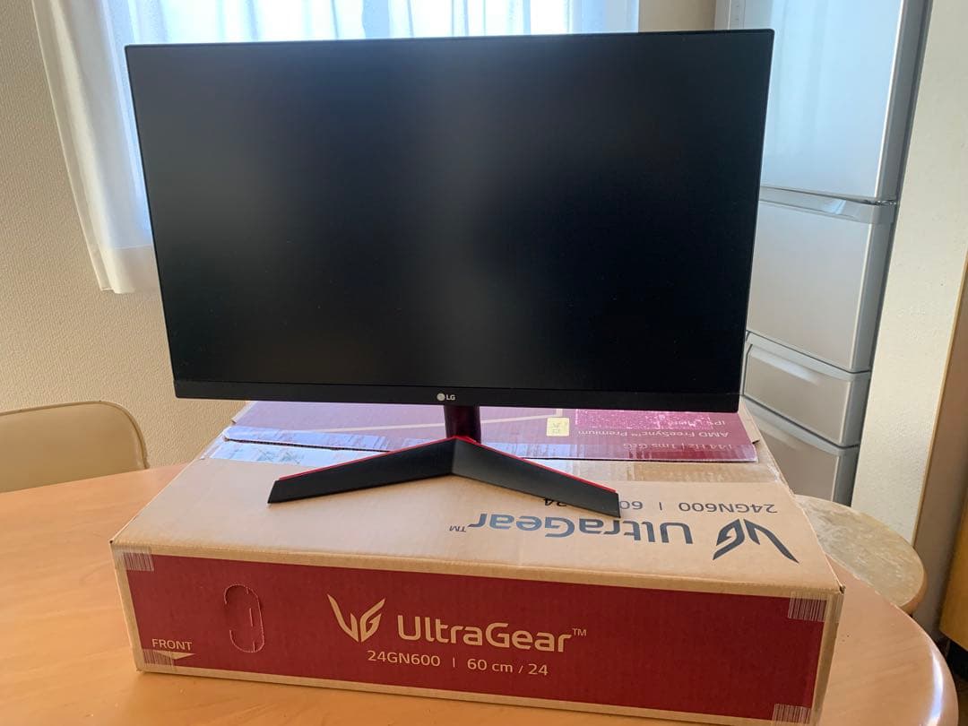 LG フレームレス ゲーミングモニター UltraGear 24GN600-B