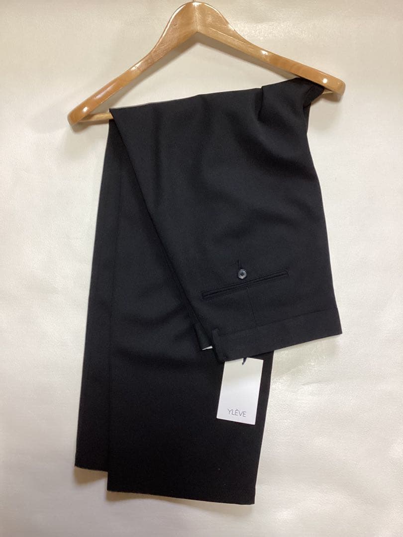 YLEVE イレーヴ MERINO WOOL 2TUCK TR 4 新品