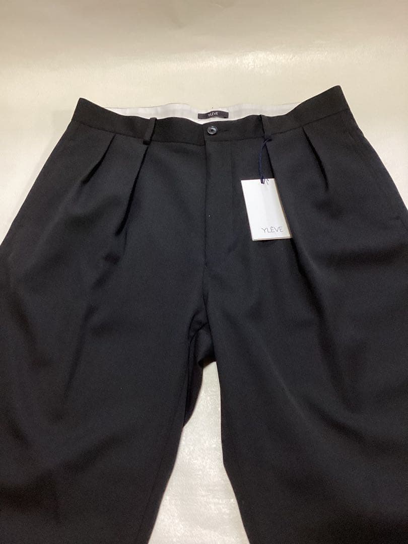 YLEVE イレーヴ MERINO WOOL 2TUCK TR 4 新品