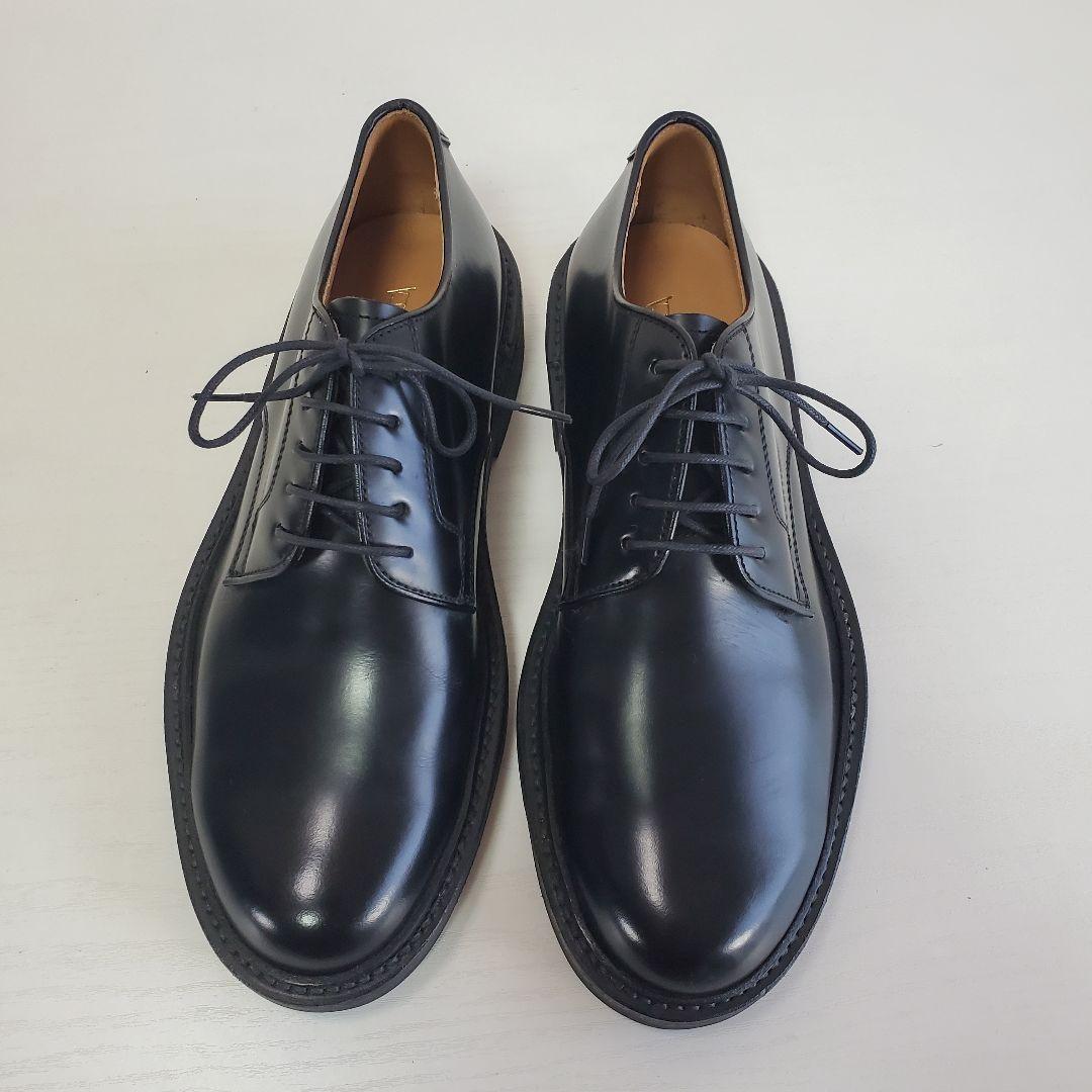 REGALリーガルJU13本革 プレーントゥ レザーシューズ ビジネス黒24.5