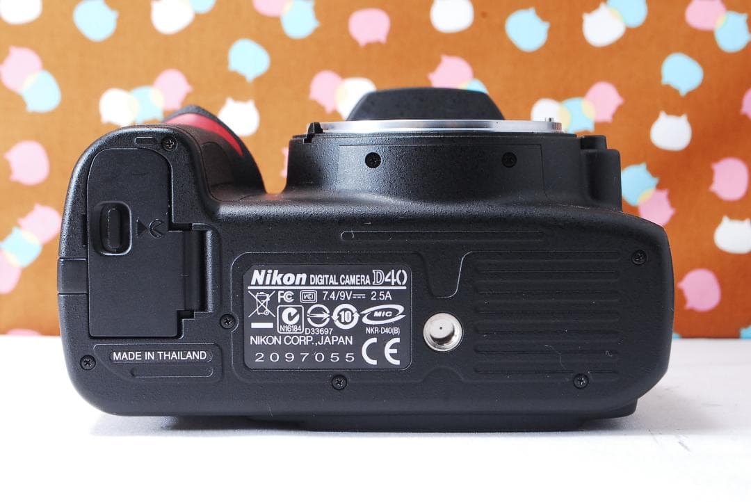 ✨ショット数562回✨新品同様元箱付き✨Nikon D40 レンズセット