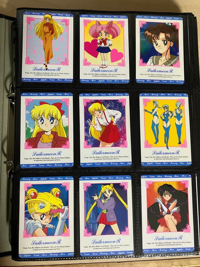 セーラームーンカード　ヒーローコレクション　1弾　ノーマル144枚+キラ12枚