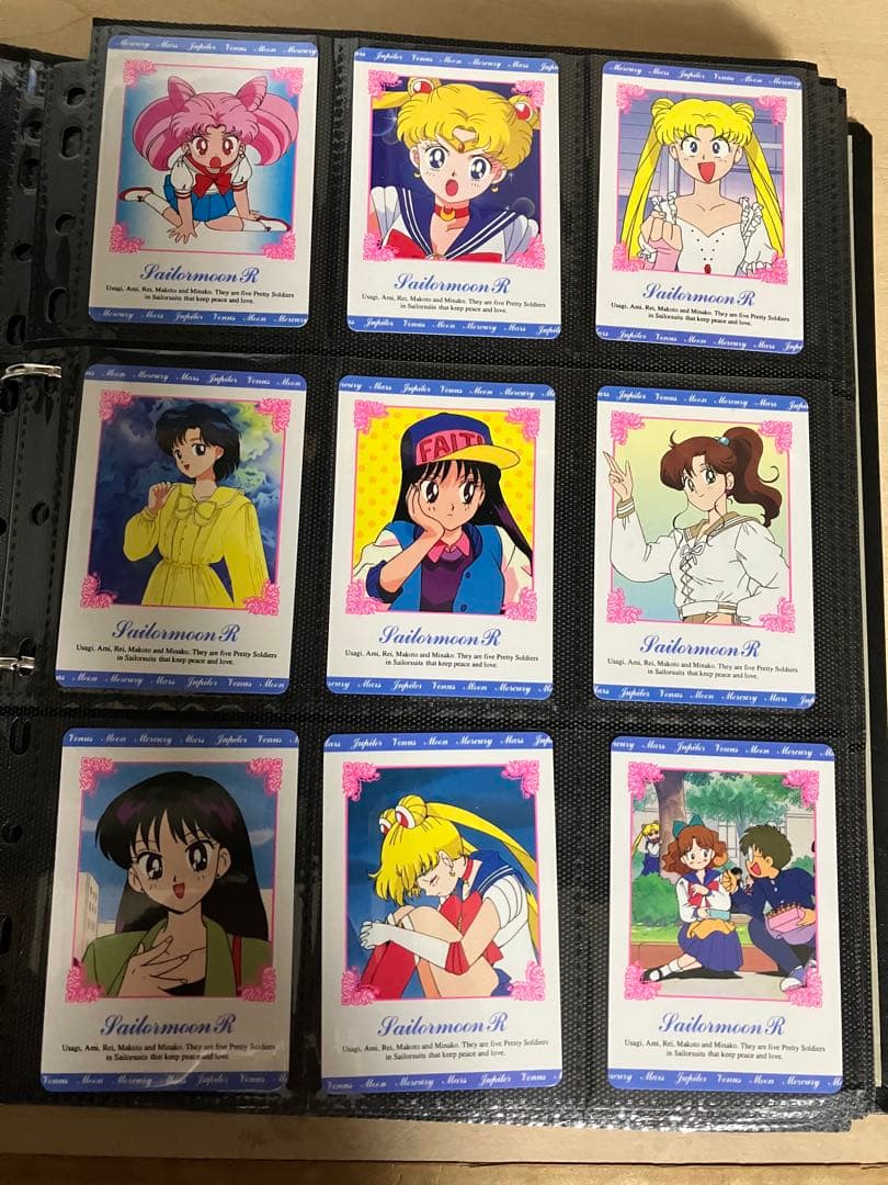 セーラームーンカード　ヒーローコレクション　1弾　ノーマル144枚+キラ12枚