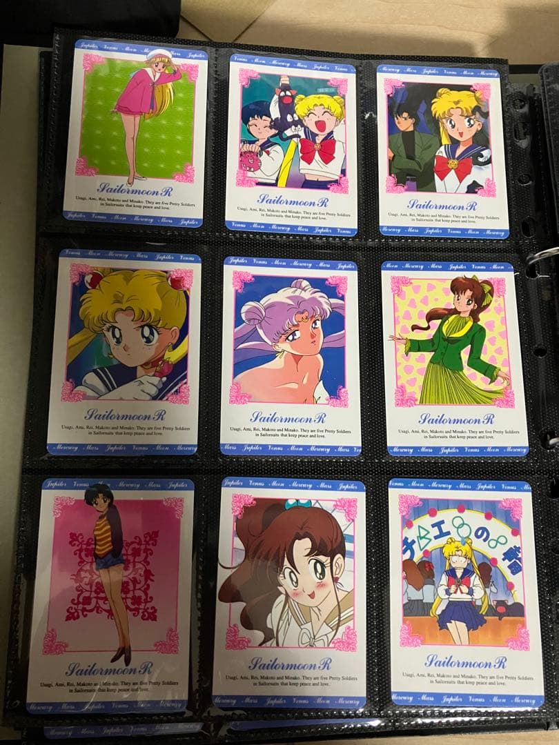 セーラームーンカード　ヒーローコレクション　1弾　ノーマル144枚+キラ12枚