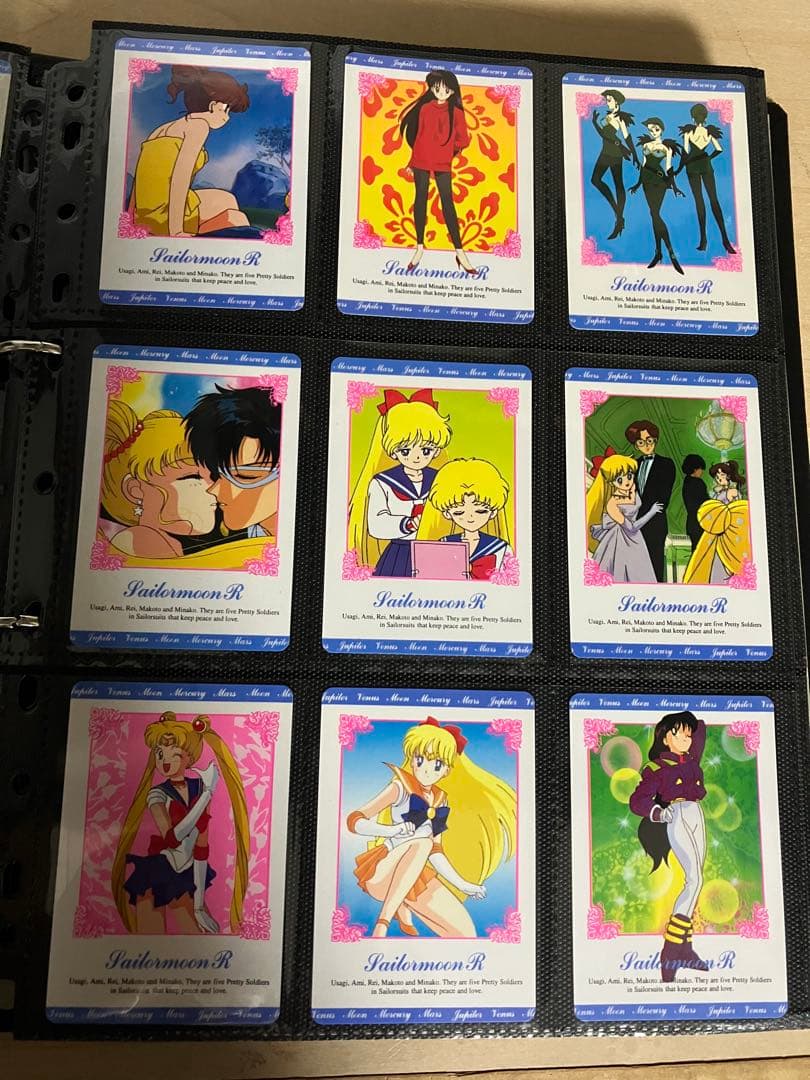 セーラームーンカード　ヒーローコレクション　1弾　ノーマル144枚+キラ12枚